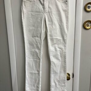NYDJ Women's Crisp White Skinny Jeans size 8